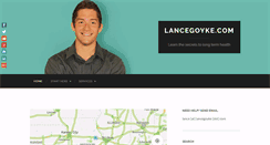 Desktop Screenshot of lancegoyke.com